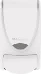 PROLINE Kunststoffwand,Spender f. 1 l Kartuschen,weiss mit Chromleister - Internat. Systeme (PR)