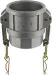 Kamlok Mutterteil Typ D,DN40, IG 1.1/2", Alu