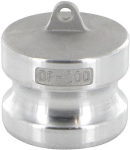 Kamlok Vaterteil Typ DP,DN25, Stopfen, Alu