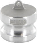 Kamlok Vaterteil Typ DP,DN80, Stopfen, Alu