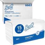 SCOTT Performance Handt.,1lag weiß Krt. a 3180 Tü.
