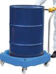 205L PE-Fasstrolley mit,Stahlhandgriff