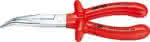 KNIPEX Falchrundzange 26,27 200 verchromt,tauchisoliert 40° 200mm