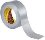 Formflexibles Universal,Gewebeklebeband 2904,Silber, 48 mm x 50 m - 3M"