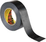Formflexibles Universal,Gewebeklebeband 2904,Schwarz, 48 mm x 50 m - 3M"