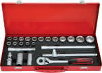 KS TOOLS,Steckschlüssel-Garnitur,1/2" 917.4024 24-teilig