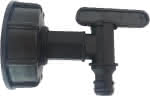 IBC Auslaufhahn,PP, IBC IG 2" (S60x6),0 - 0