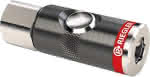 Sicherheitskupplung mit,Druckknopf drehbar,,NW 7,4mm IG G3/8" - RIEGLER