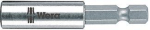 Bithalter,1/4" für 1/4" Bits,Magnet + Sprengring 100mm - Wera