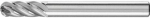 Frässtift HM,Walzenrundform 0616,rostfrei 6mm 6x16mm - Pferd