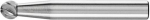 Frässtift HM kugelförmig,0605 rostfrei 6mm,6x5,4mm - Pferd