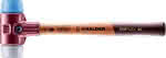HALDER SIMPLEX-Schonhamm-,er 3013 TPE-soft/TPE-mid,Tempergussgehäuse Holzst-
