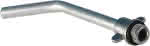 Rohr gebogen 45 Grad,,Aluminium für,Universalhandpumpe 750UV - 250mm reilang