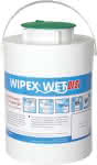 WIPEX-WET Feuchttuch-,spender, grün,Kunststoff