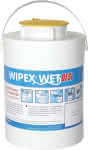 WIPEX-WET Feuchttuch-,spender, gelb,Kunststoff