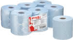 WYPALL L10 Wischtücher,Zentralentnahme/Blau/,1-lagig F2