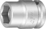 Kraft- Steckschlüsseleinsatz mit Magnet 3/8" 17mm