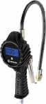 Hand-Reifenfüllmesser mit,Momentstecker, digital,,ungeeicht, Manom. Ø80mm, - 0-12 bar/175psi, RIEGL