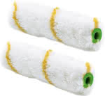 Farbwalze Gelbfaden 10cm,VE a 2 Stück,Nölle PROFI BRUSH