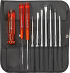 Wechselklingen-Satz,10-teilig in Rolltasche,PB Swiss Tools