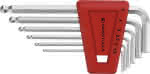 Winkelschraubendreher-,Satz im Kunststoffhalter,6-teilig 1,5-5mm - Kugelkopf PB Swiss Tools