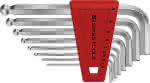 Winkelschraubendreher-,Satz im Kunststoffhalter,8-teilig 1,5-8mm - Kugelkopf PB Swiss Tools