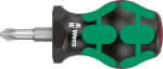 WERA Schraubendreher 350,Stubby Kreuzschlitz PH2x,25mm