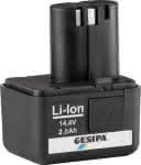 Akku Li-Ion 2 Ah 14,4V,GESIPA