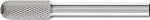 Frässtift HM,Walzenrundform 0820,MICRO 6mm 8x20mm - Pferd