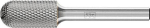 Frässtift HM,Walzenrundform 1020,MICRO 6mm 10x20mm - Pferd