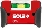 Mini-Wasserwaage,Go Clip 7,5cm Sola