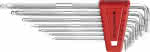 Winkelschraubendreher-,Satz im Kunststoffhalter,7-teilig 1,5-6mm SAFETY - Kugelkopf PB Swiss Tool