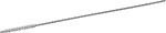 OSBORN Mikro-Rohrbürste,NHS1000/020 ø,2,2x18x100mm