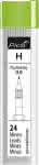 Pica Marker Fine Dry,Graphit-Minenset H,(24 St.) Pica