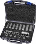 Kraft- Steckschlüssel-Satz 1/2" 21-teilig