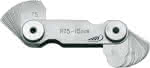 Radienschablone 16 Blatt,7,5-15,0mm HP