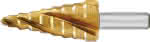 Stufenbohrer HSS TiN,4-fach Spiralnute,4-20mm EXACT