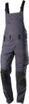 Latzhose 1804 720,,Gr. 60,dunkelgrau/schwarz