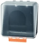 Aufb.Box SECU Midi,o. Gebotszeichen, transp.