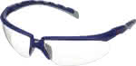 Brille Solus,,blau/grau,,beschlagfrei,kratzfest, - klare Scheibe