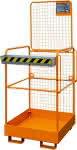 Sicherheitskorb,lackiert orange RAL 2000
