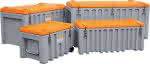 CEMbox Trolley 150,offroad, grau/orange