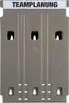Grund-Modul "Flat",fuer Wandsortierer,58 x 240 x 392 mm - hellgrau