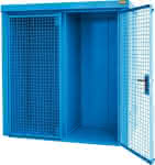 Gasflaschen-Container,GFC-B/W M1,,lackiert, Lichtblau