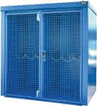 Gasflaschen-Container,GFC-B/W M2,,lackiert, Lichtblau