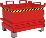 Mini-Klappbodenbehälter,MSB 150,,lackiert, Feuerrot