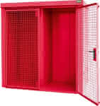 Gasflaschen-Container,GFC-B/W M1,,lackiert, Feuerrot