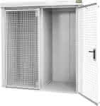 Gasflaschen-Container,GFC-B/W M1,,lackiert, Grauweiß
