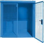 Gasflaschen-Container,GFC-B M2,,lackiert, Lichtblau