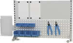 Multi-Wand-Aufbau 1000,,1x Lochwand, 1x Magnet,wand, 1x Info-Tasche